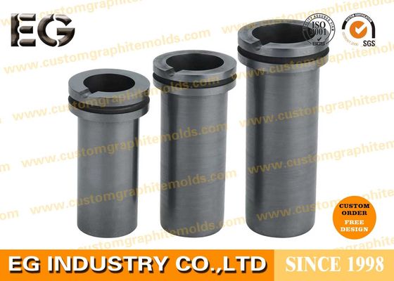China High Purity Carbon Graphite Crucible Copper Gold Machined With High Density supplier